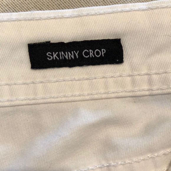 CAlvin Klein Capri white stretch cotton size 8 - Picture 8 of 8